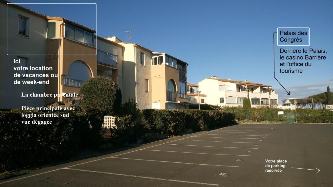 Lara 3 - T2 Loggia Piscine 2 Lits Doubles Parking Pres Du Centre-Port Et Ile Loisirs Lejlighed Agde Eksteriør billede